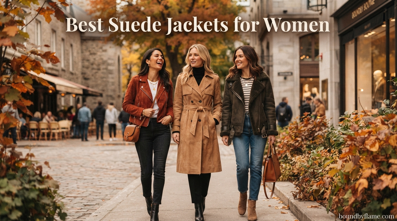 Best Suede Jackets for Women