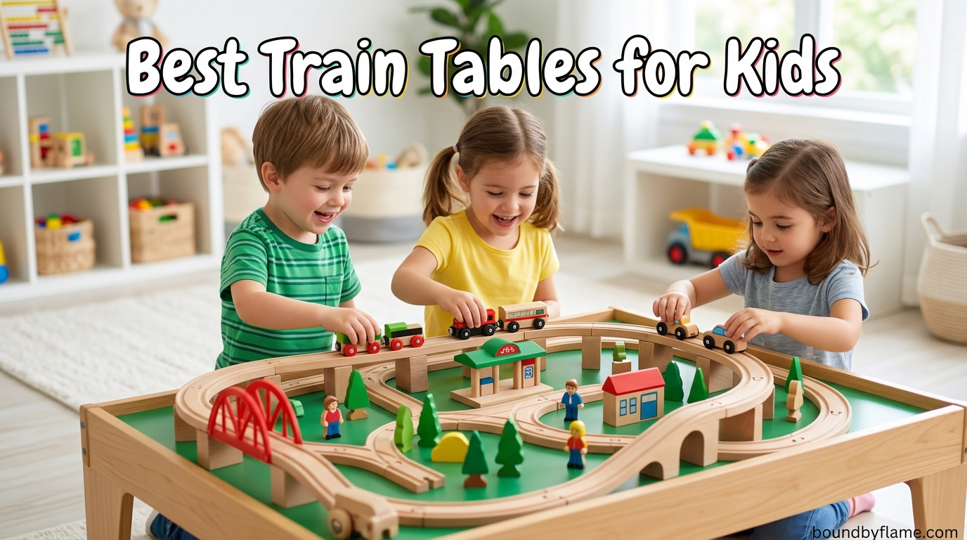 Best Train Tables for Kids