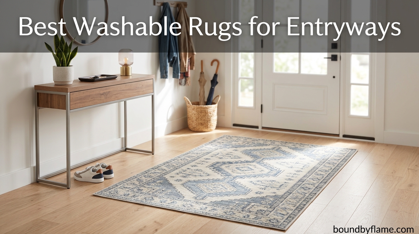 Best Washable Rugs for Entryways