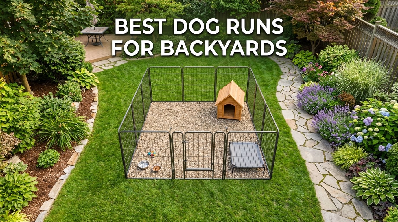 best dog runs for backyards