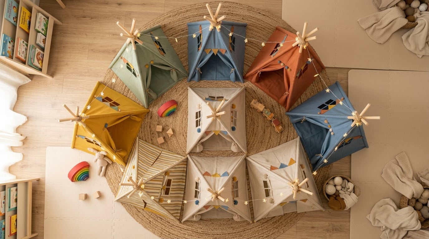 best kids teepee tents for playrooms