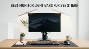 best monitor light bars for eye strain
