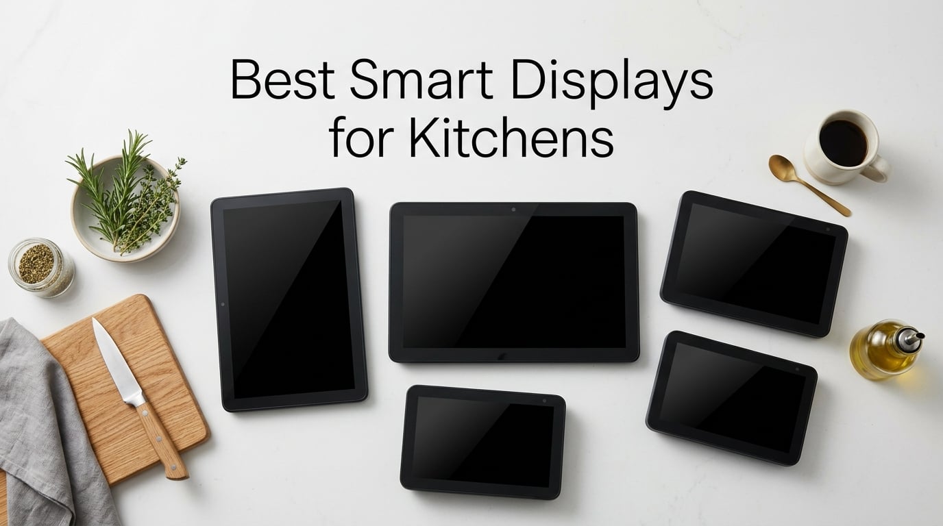 best smart displays for kitchens