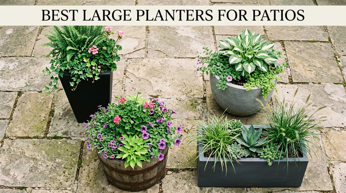 best large planters for patios