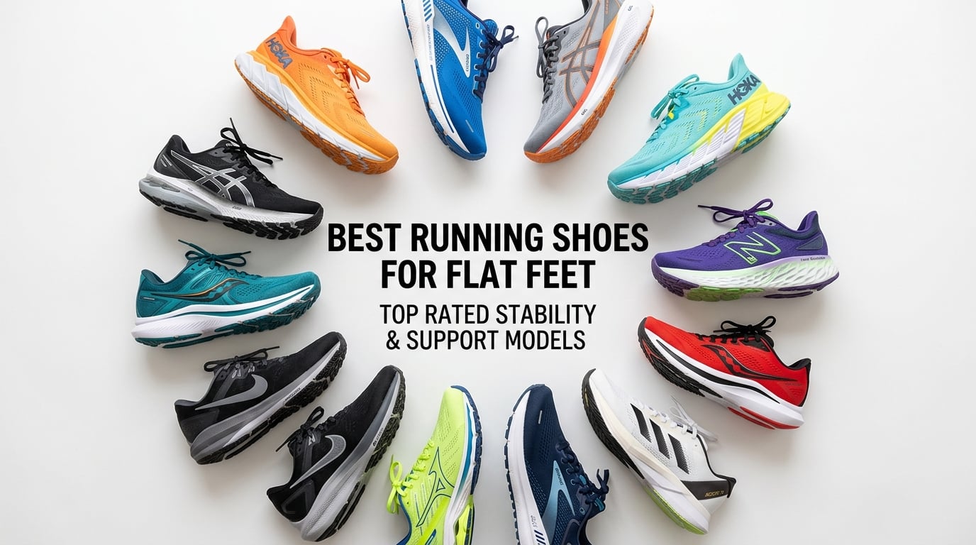 best running shoes for flat feet