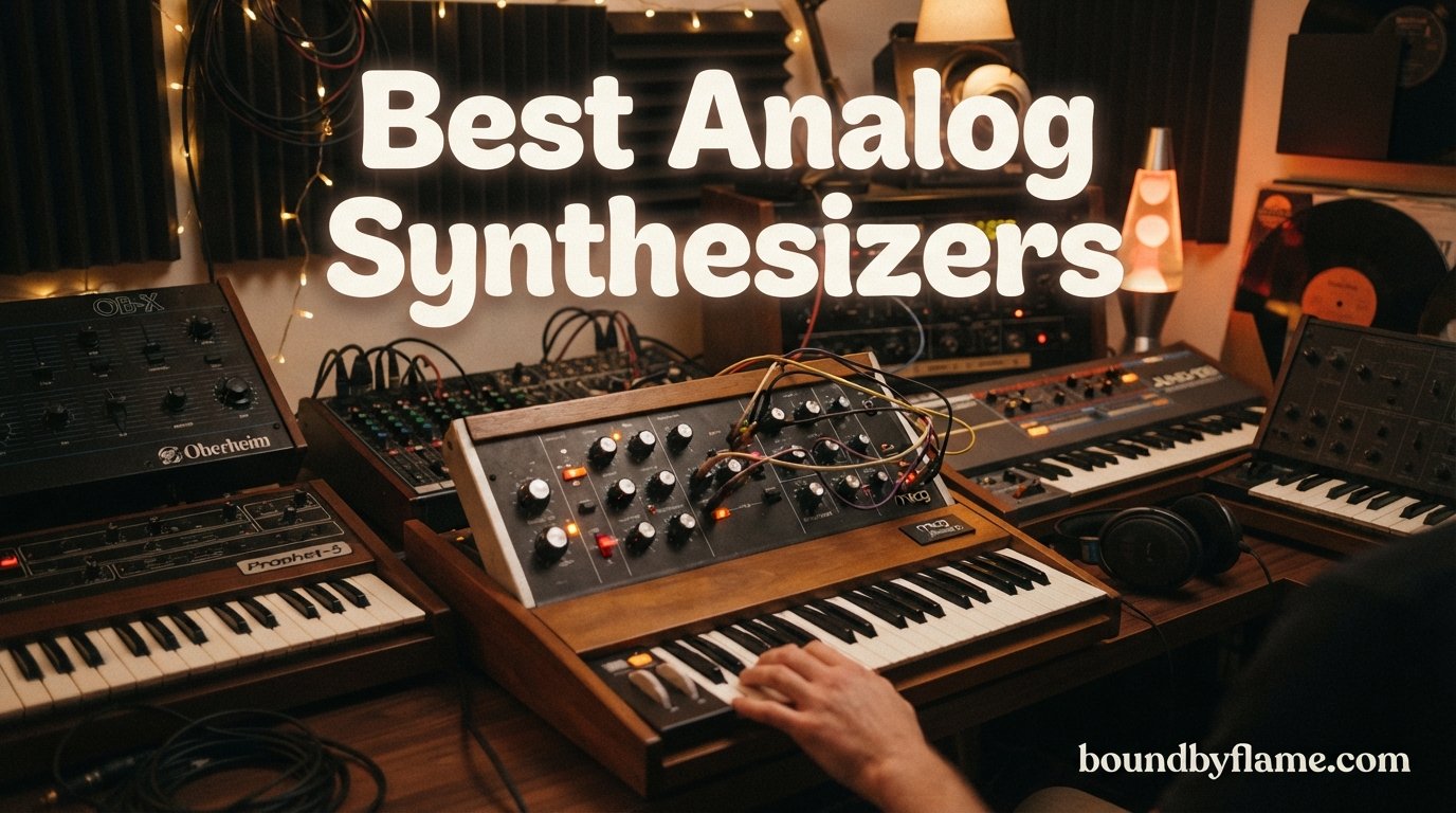 best analog synthesizers