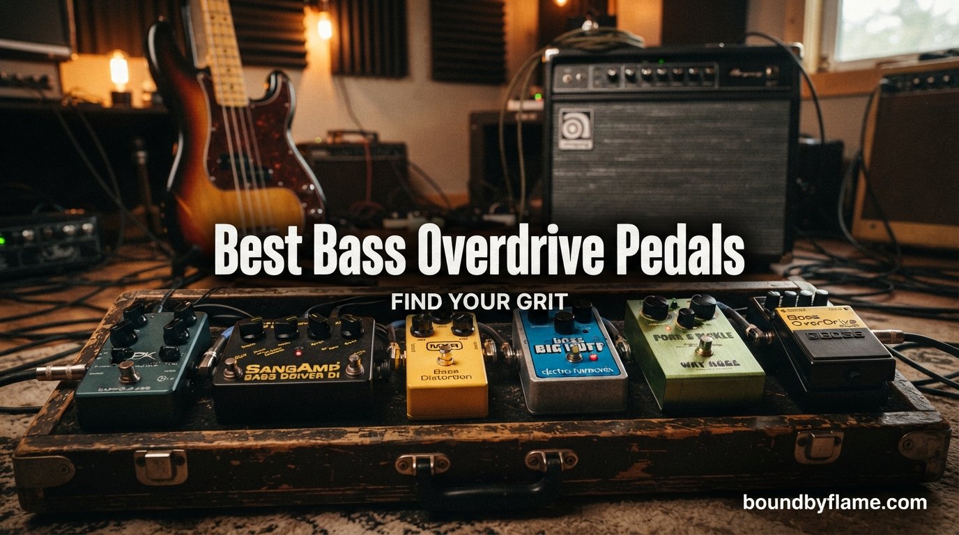 best bass overdrive pedals