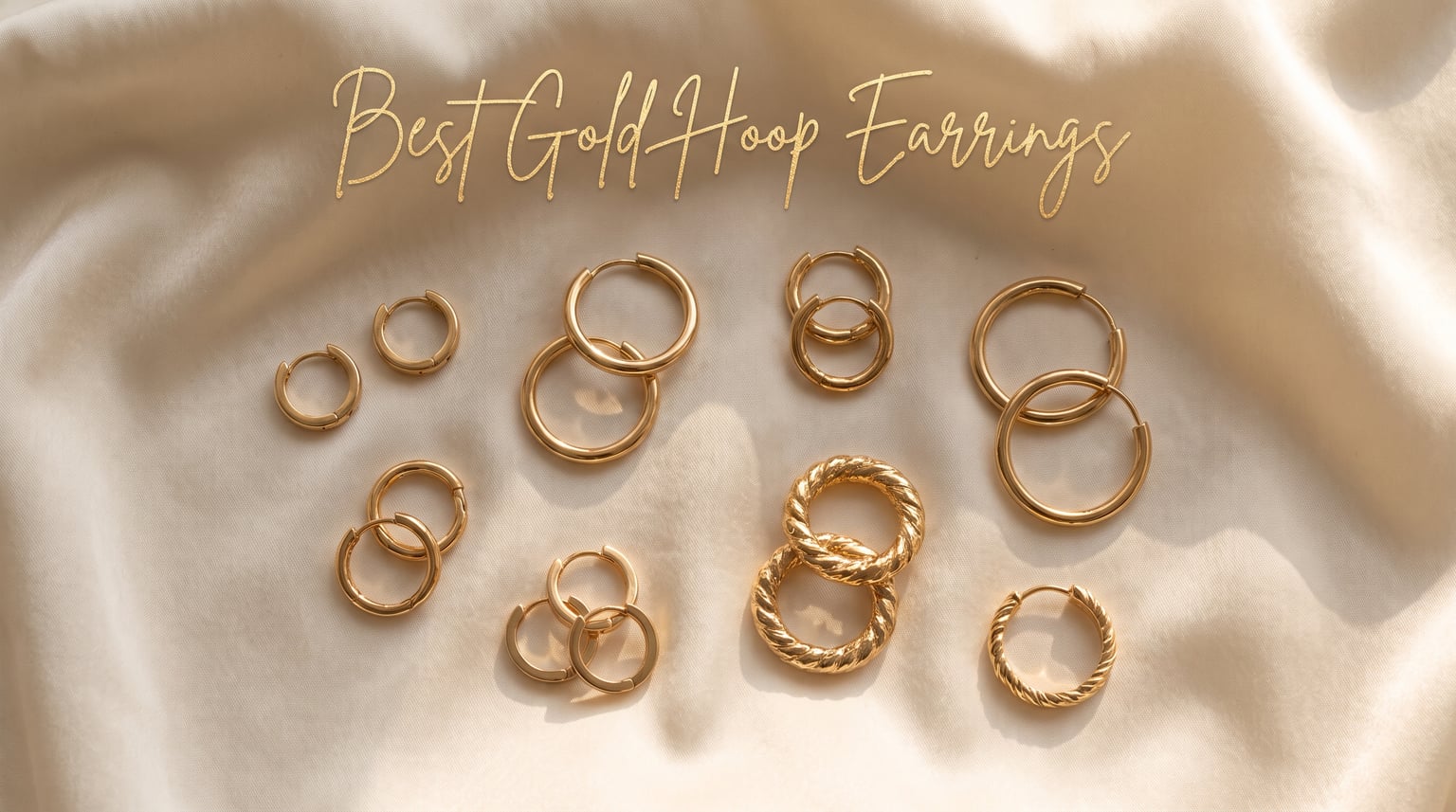 best gold hoop earrings for women