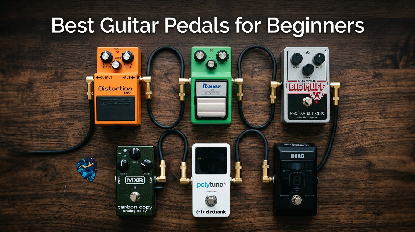 best guitar pedals for beginners