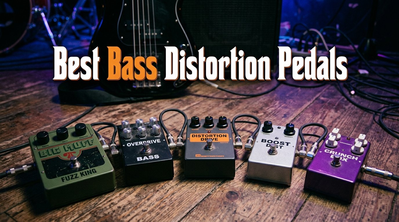 best bass distortion pedals