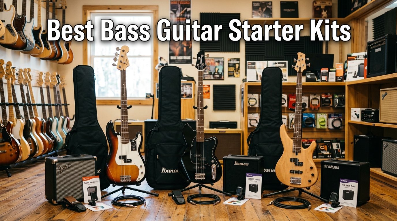 best bass guitar starter kits