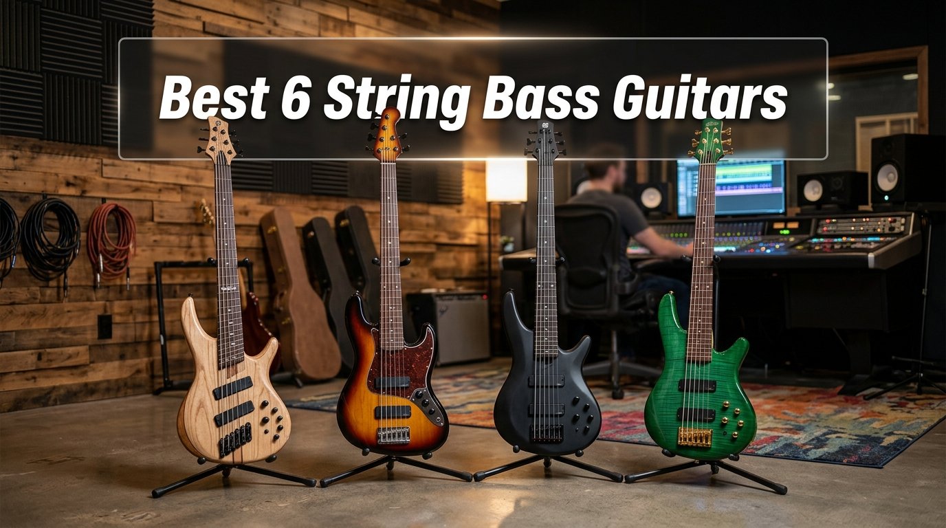 best 6 string bass guitars