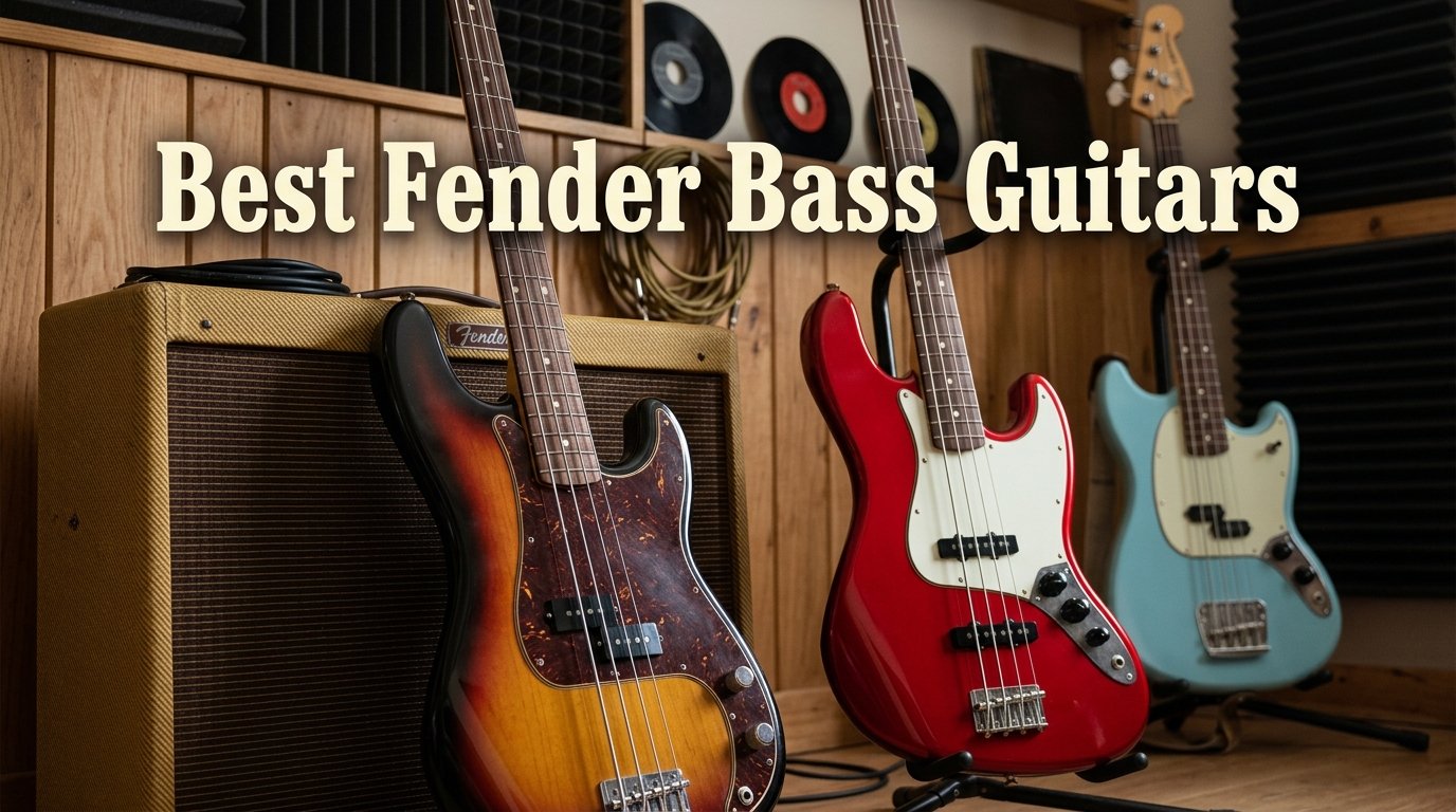 best fender bass guitars