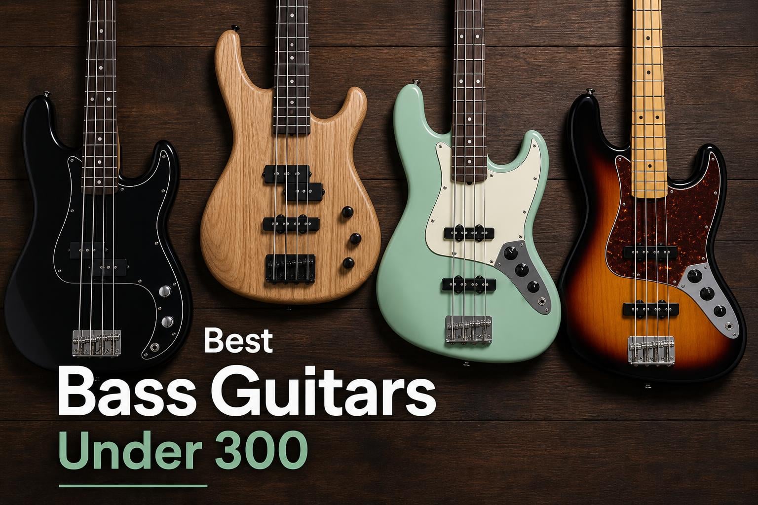 best bass guitars under 300