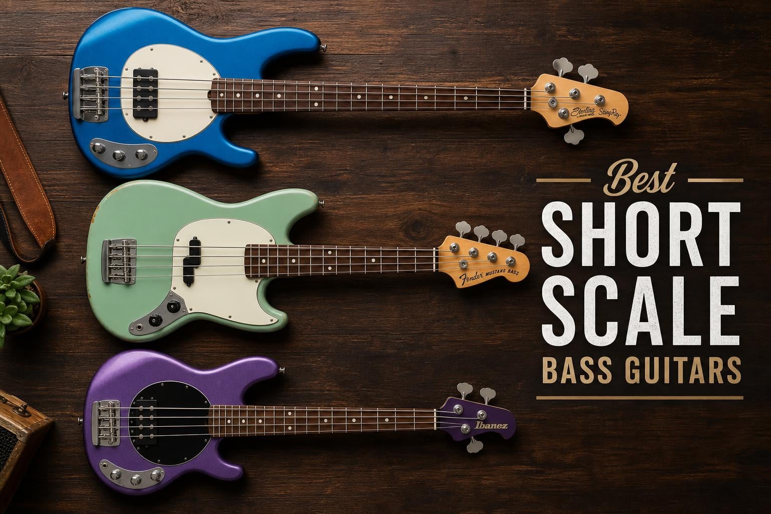best short scale bass guitars