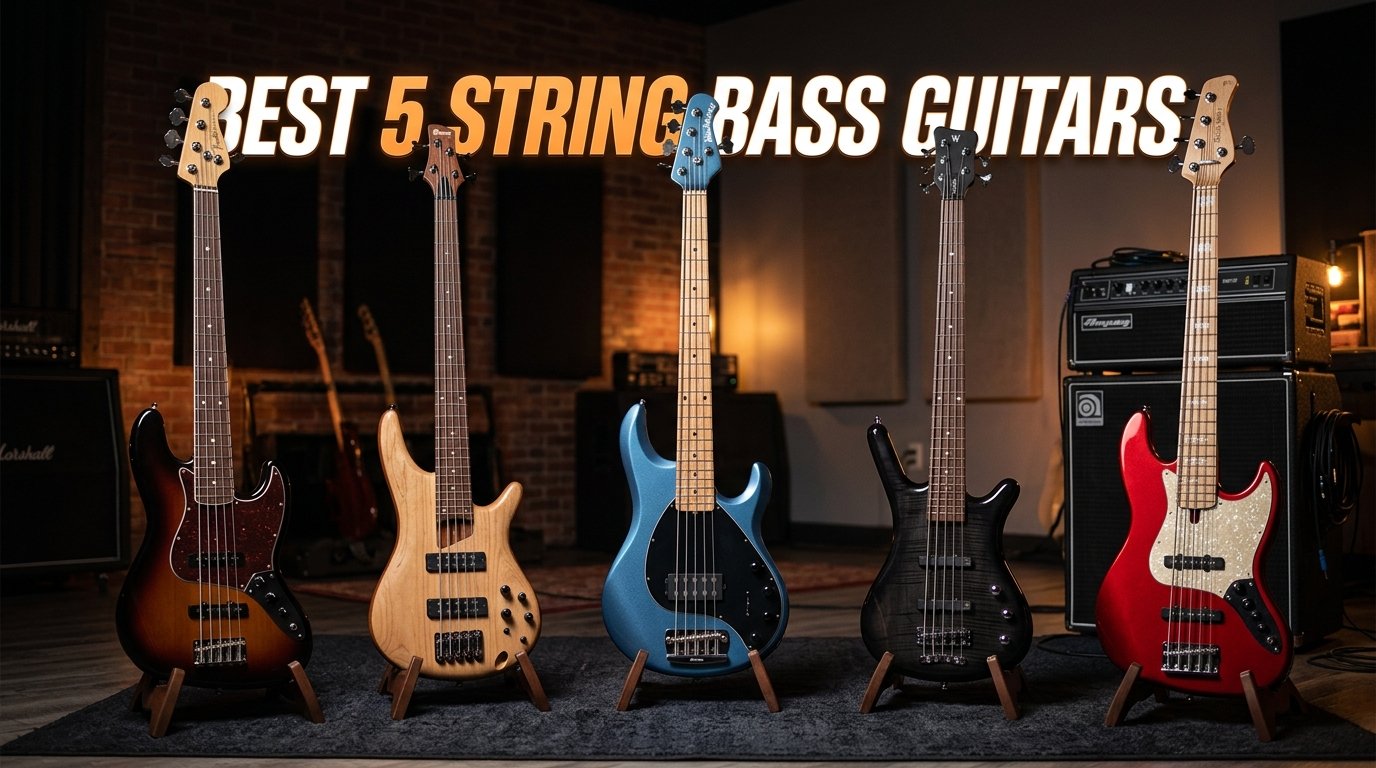best 5 string bass guitars