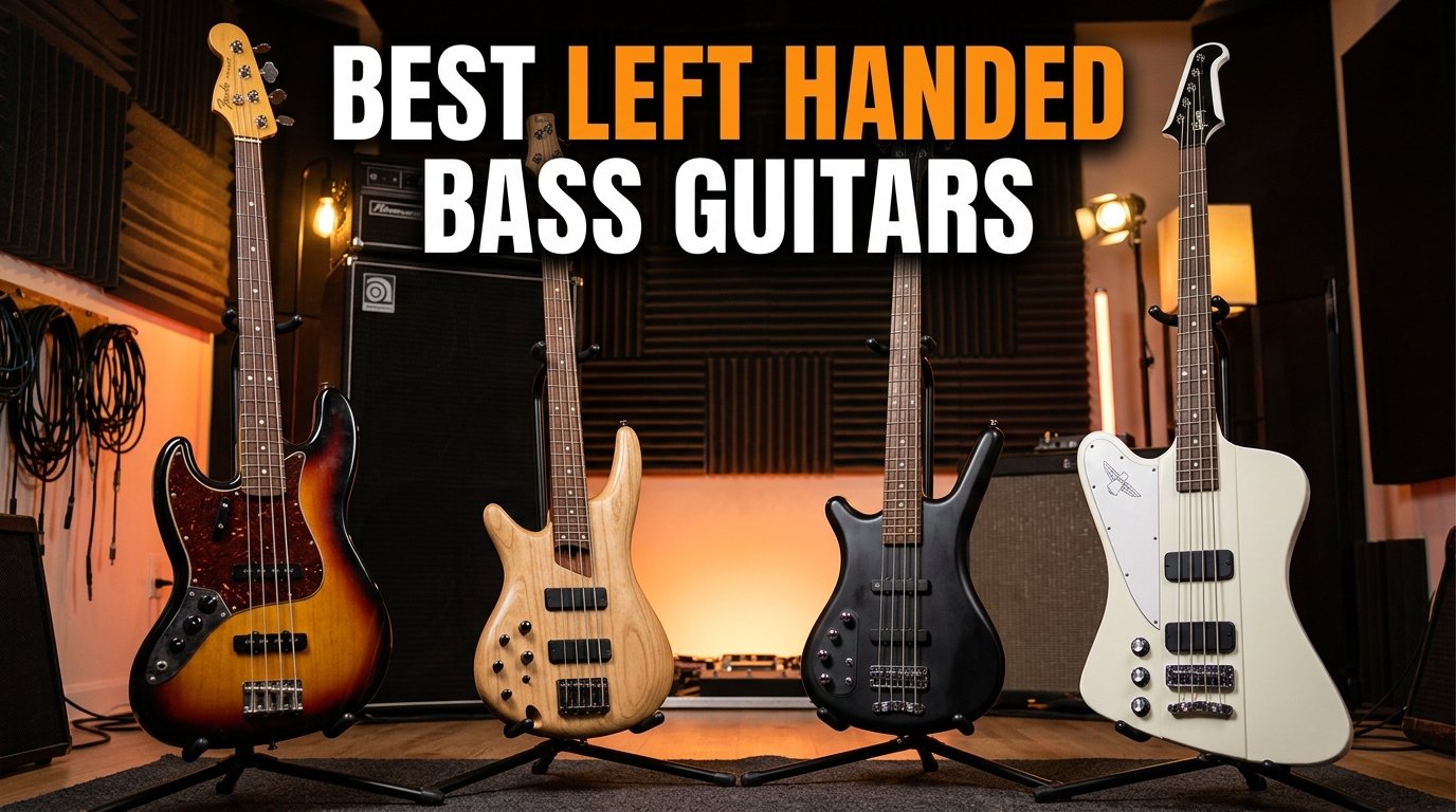 best left handed bass guitars