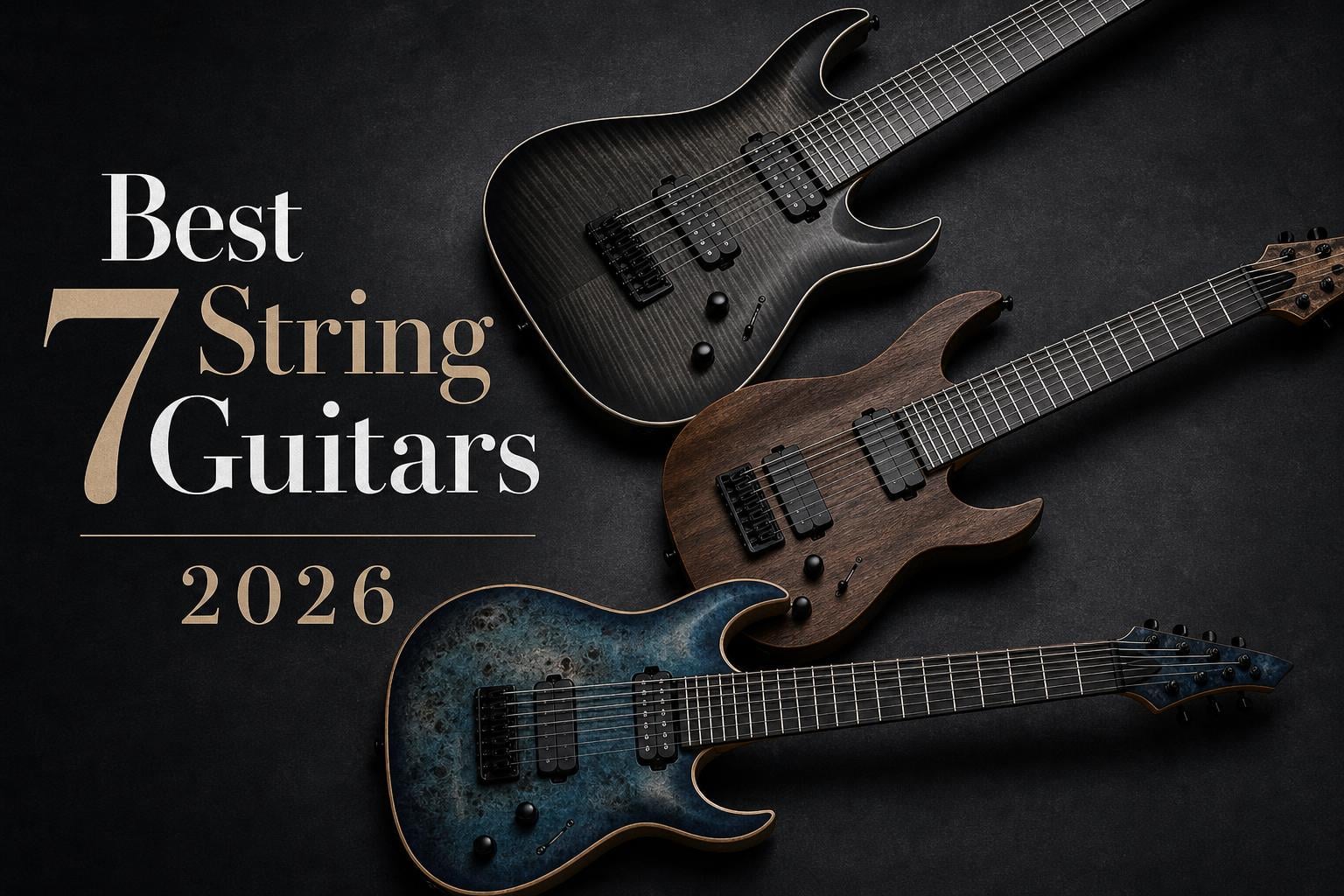 best 7 string guitars