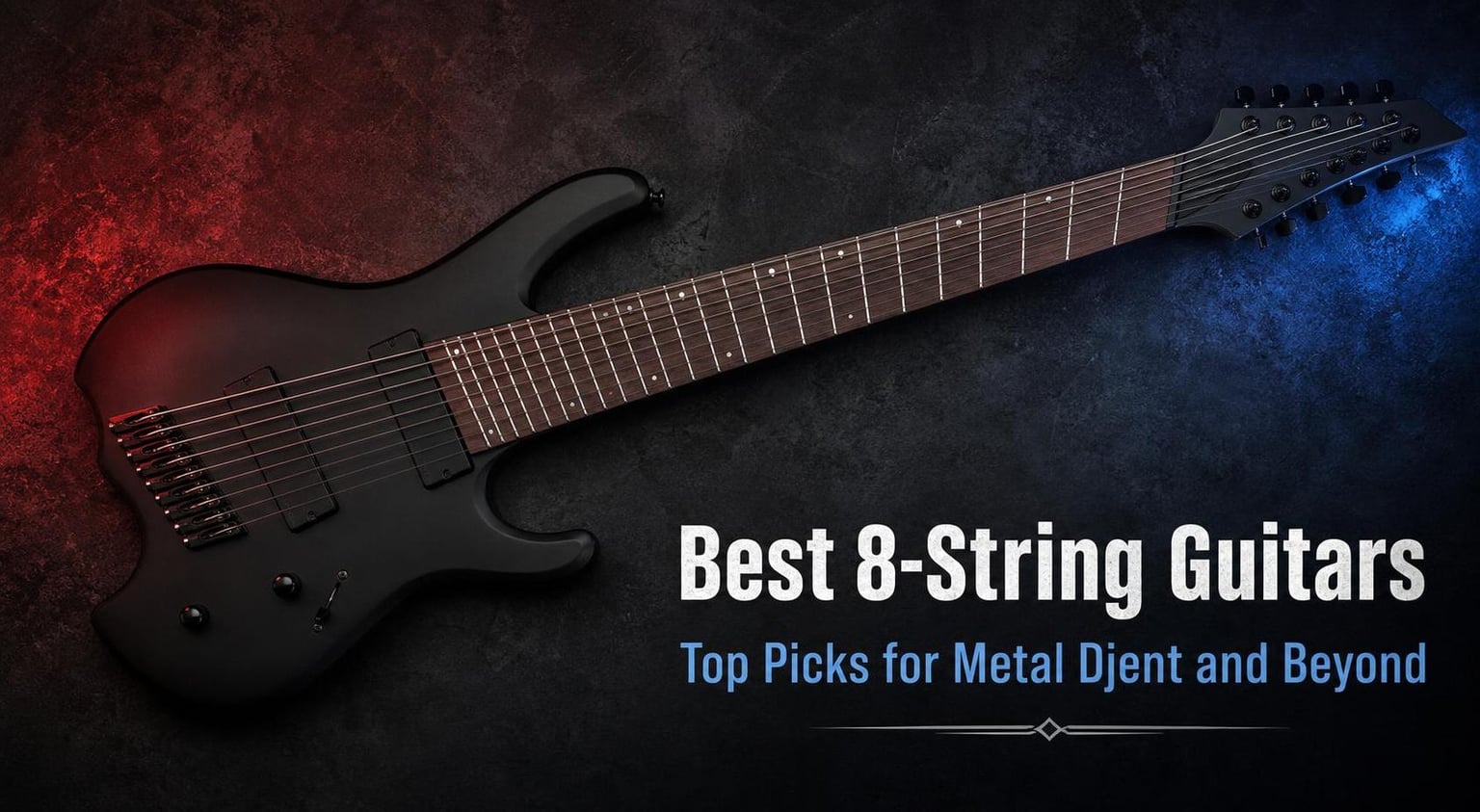 best 8 string guitars