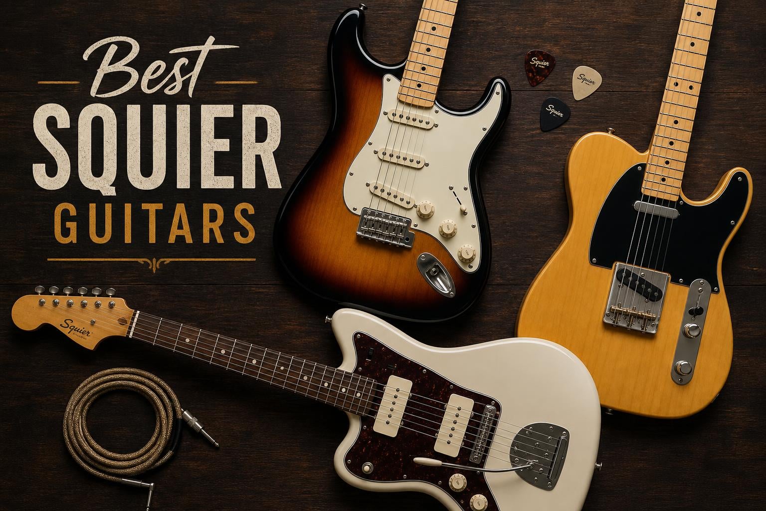 best squier guitars