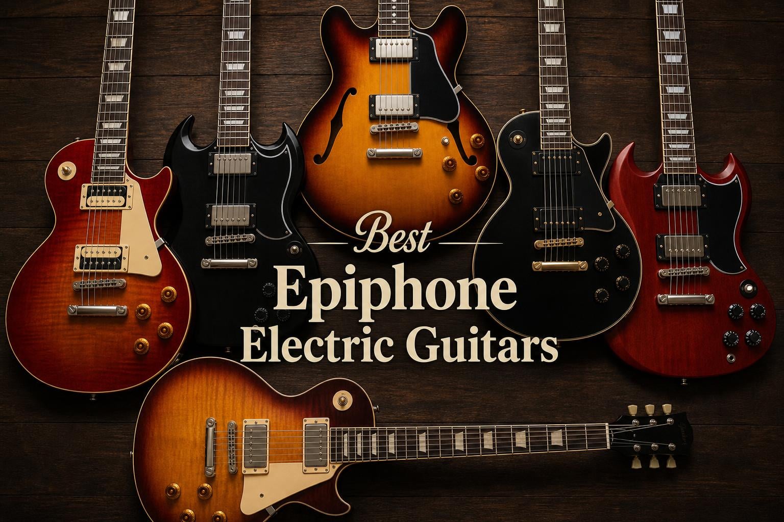 best epiphone electric guitars
