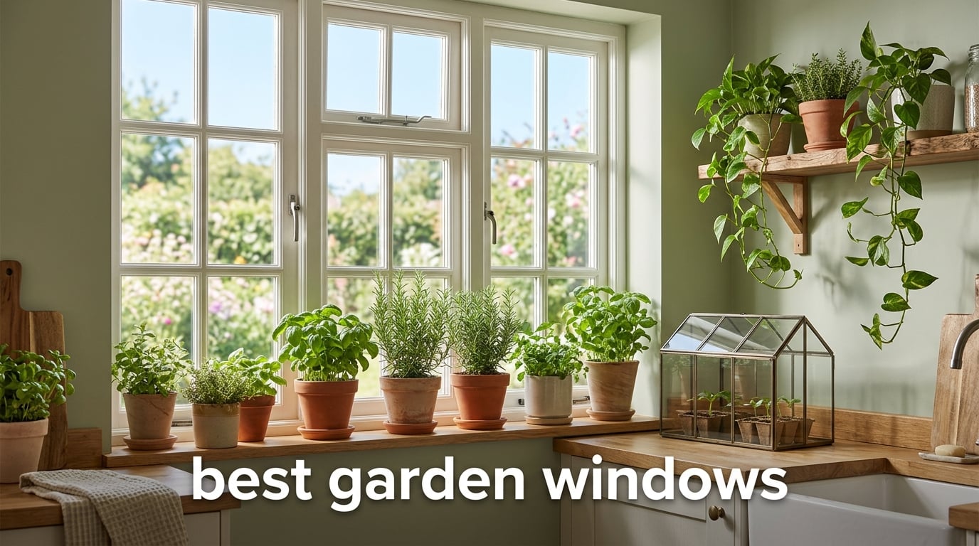 best garden windows