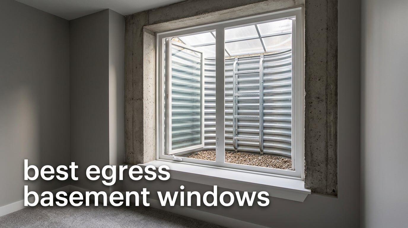 best egress basement windows