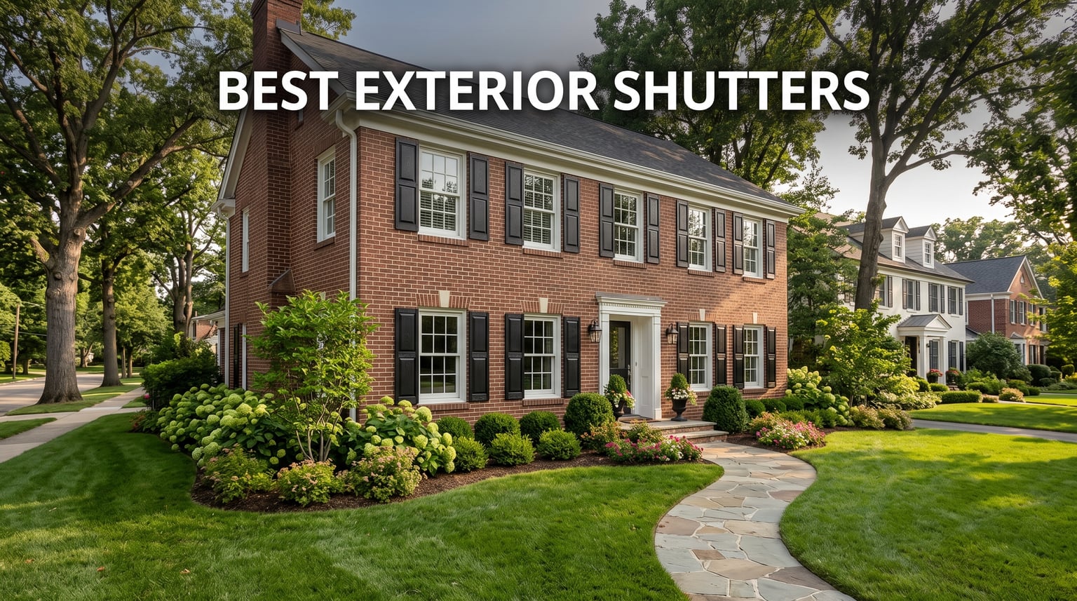 best exterior shutters