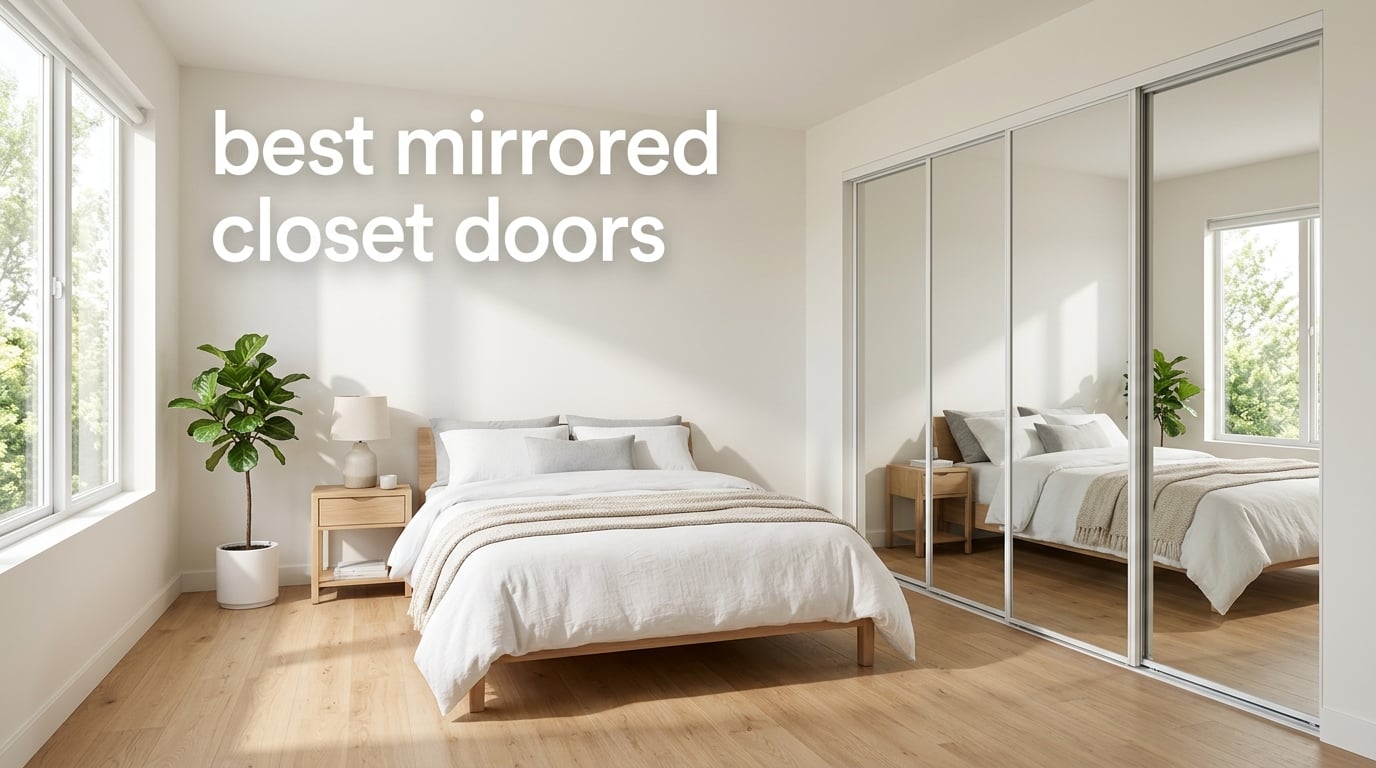 best mirrored closet doors