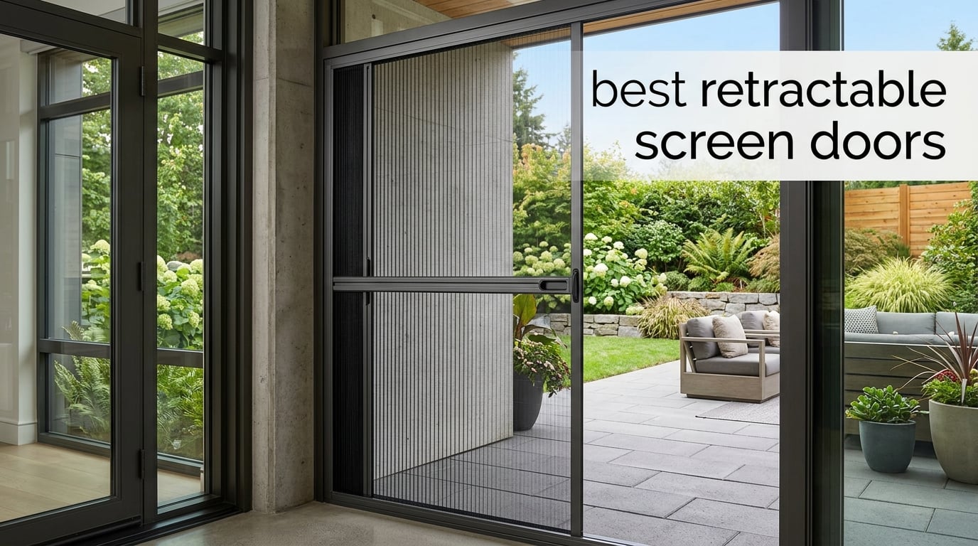 best retractable screen doors