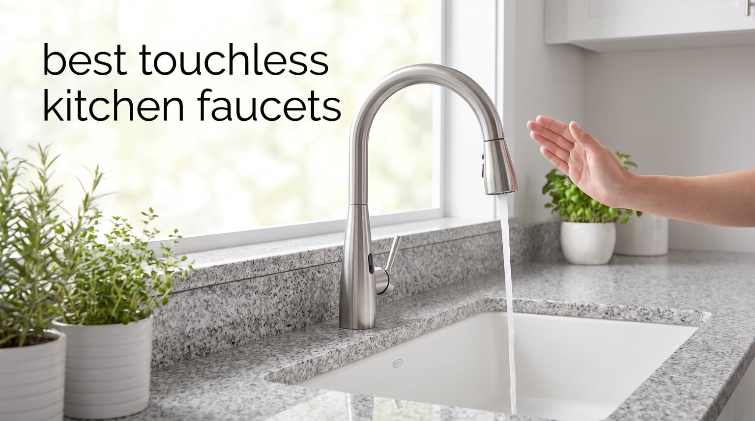best touchless kitchen faucets