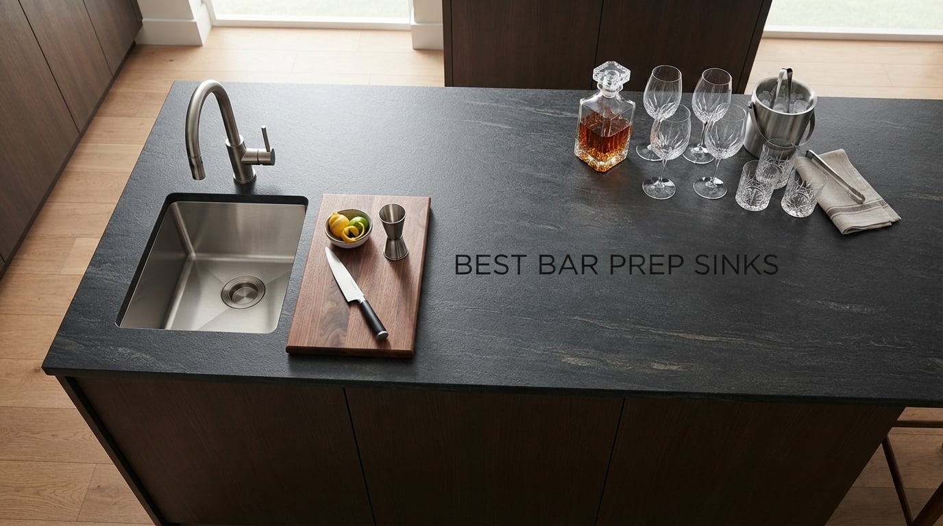 best bar prep sinks
