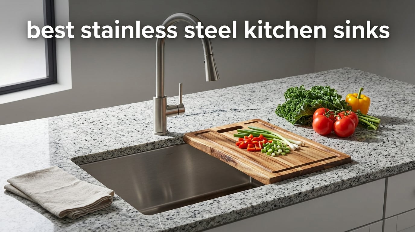 best stainless steel kitchen sinks