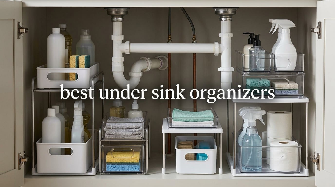 best under sink organizers