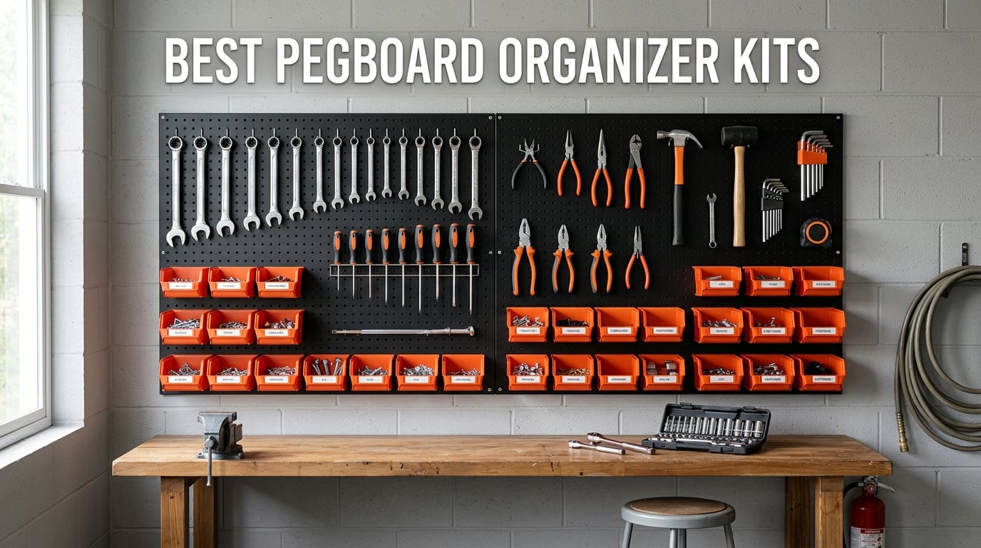 best pegboard organizer kits