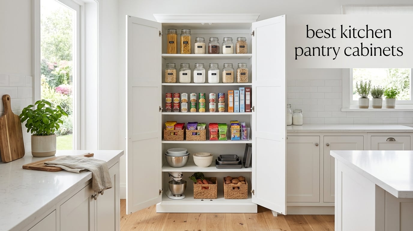 best kitchen pantry cabinets