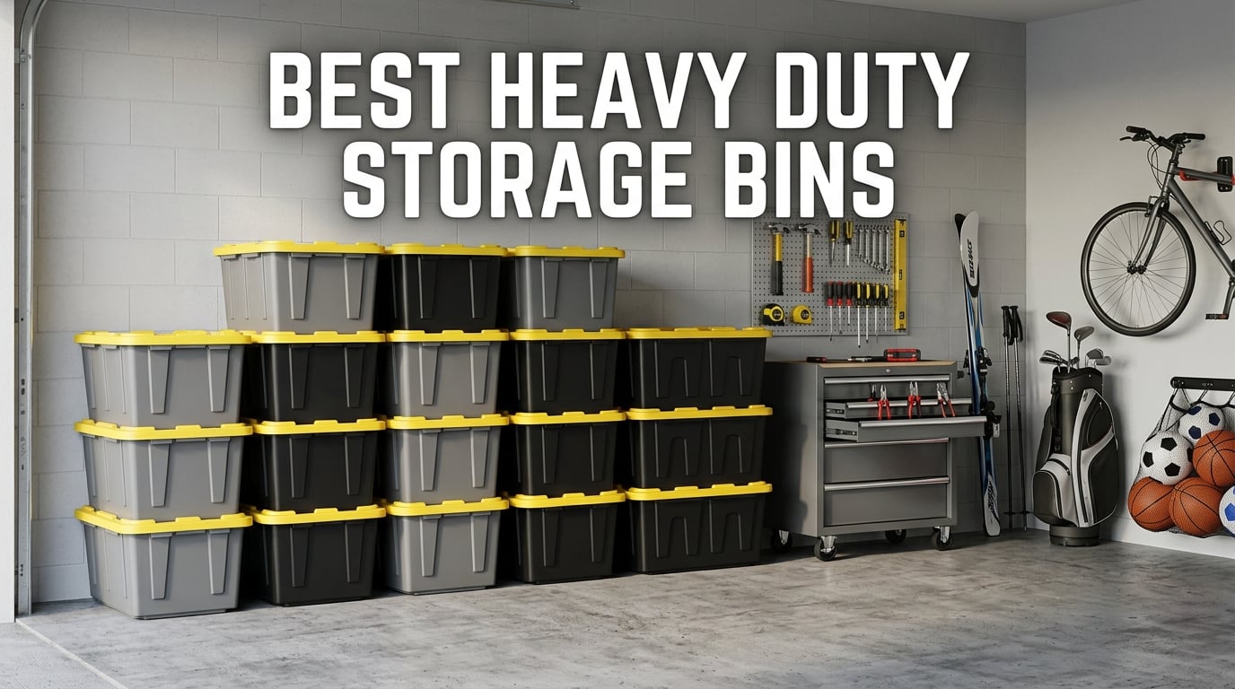 best heavy duty storage bins