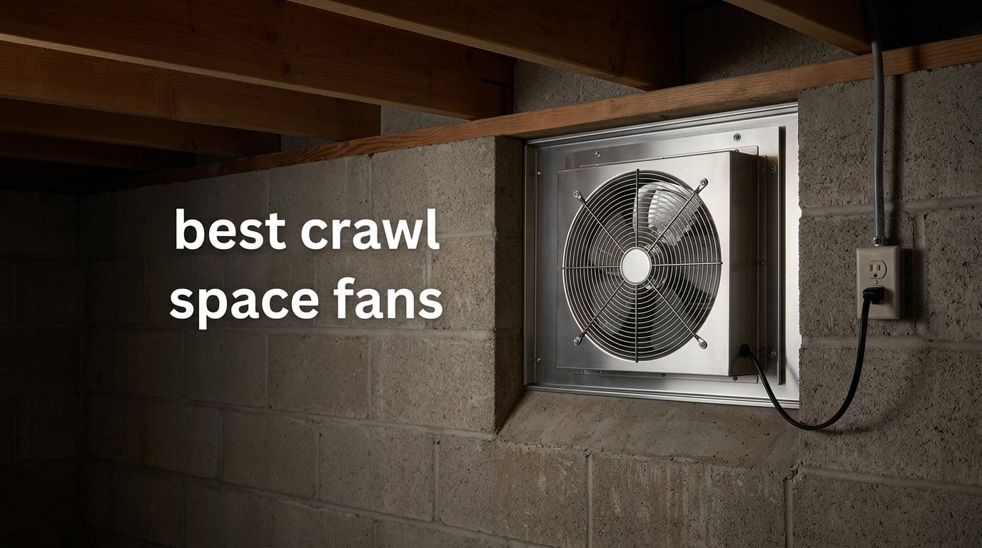 best crawl space fans