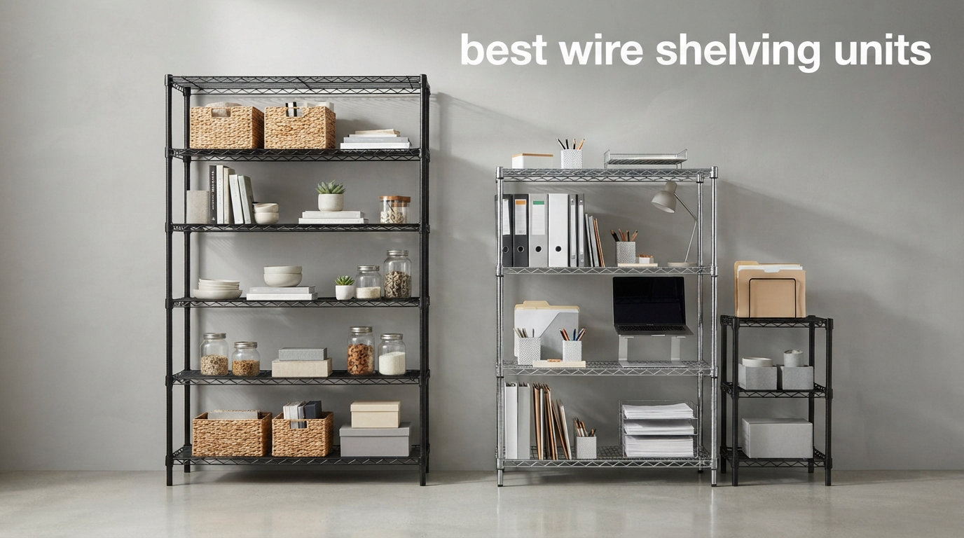 best wire shelving units