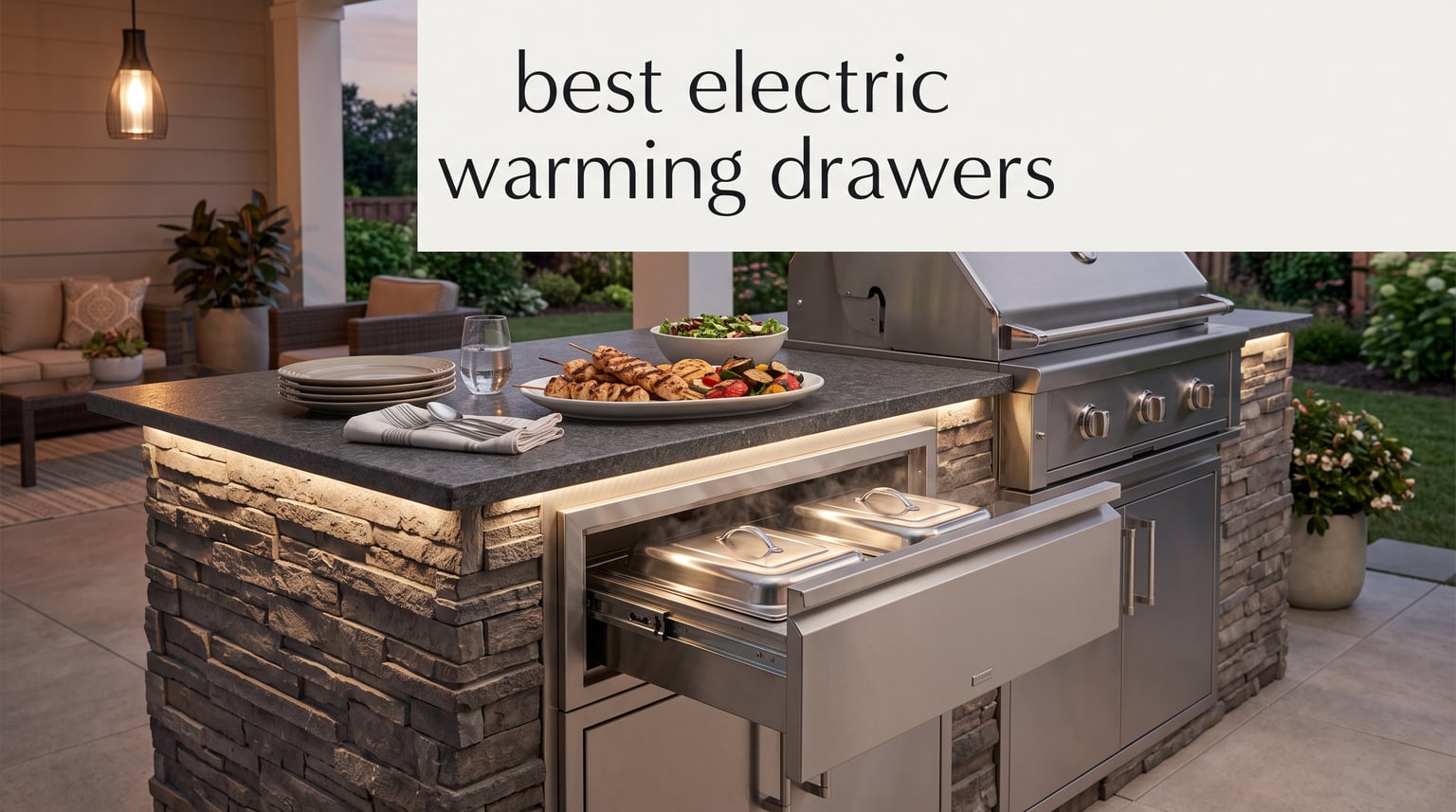 best electric warming drawers