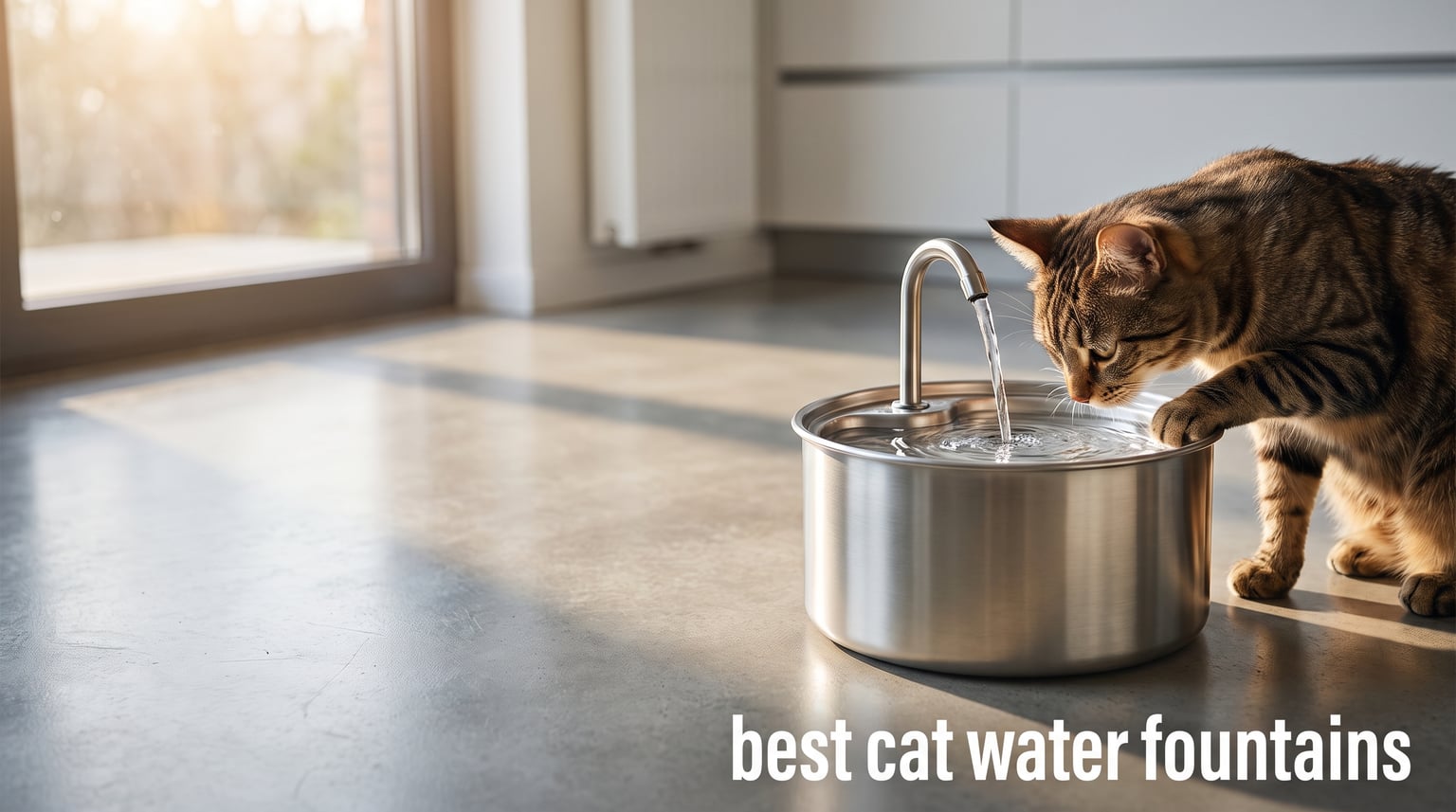 best cat water fountains