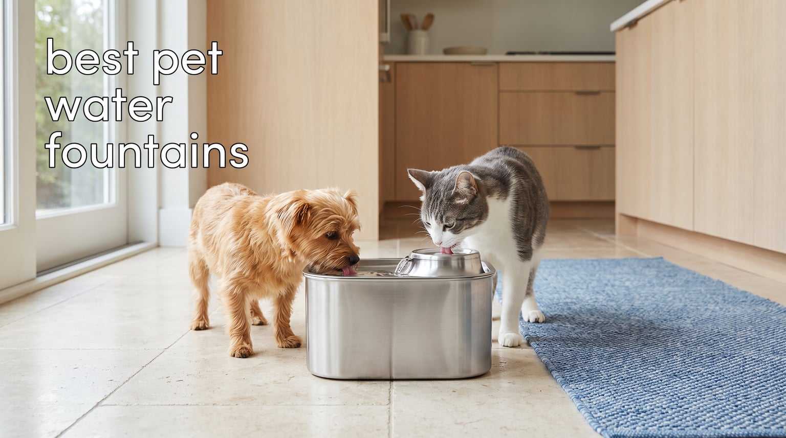 best pet water fountains
