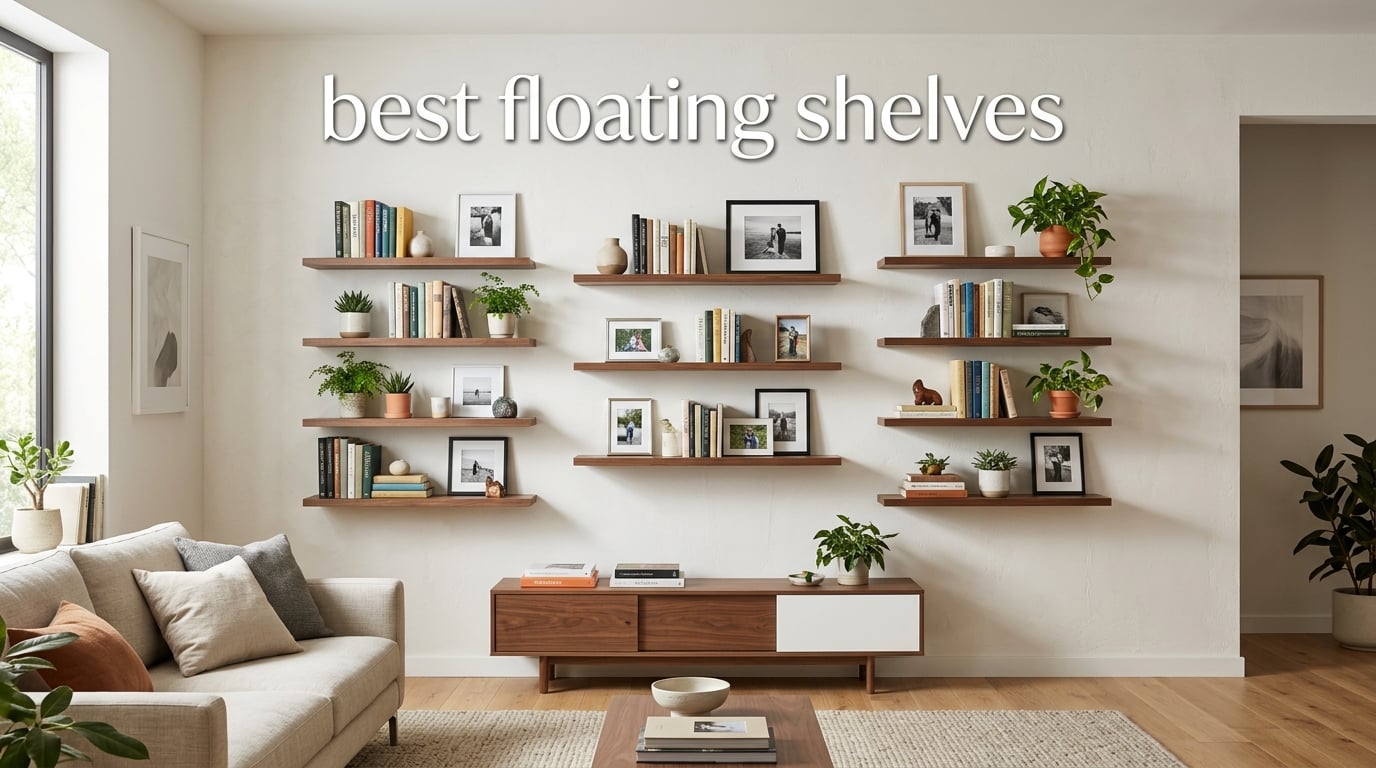 best floating shelves
