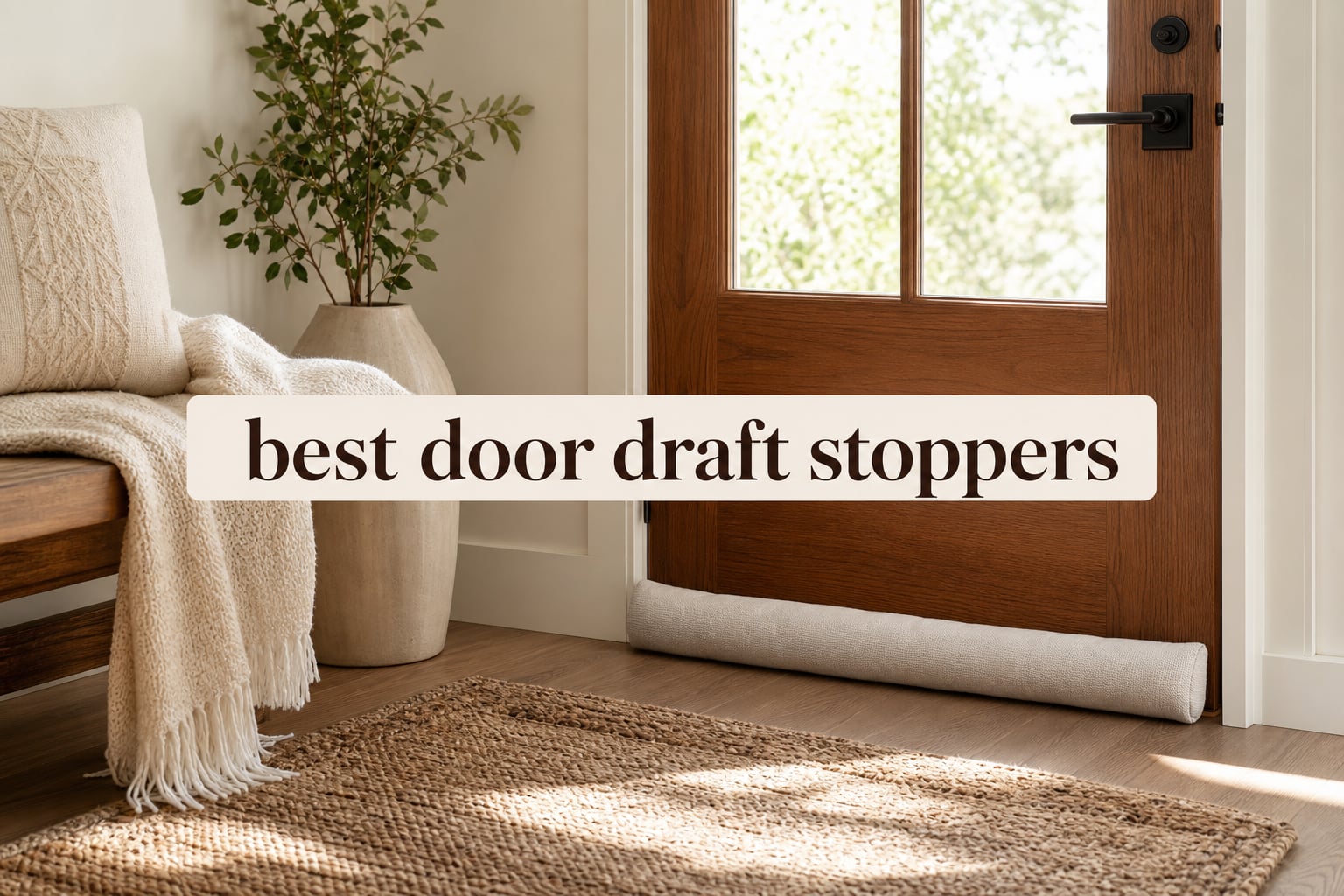 best door draft stoppers