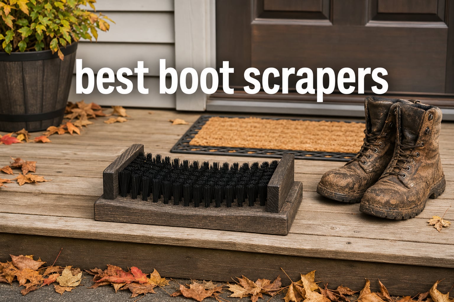 best boot scrapers