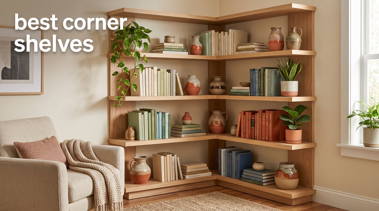 best corner shelves