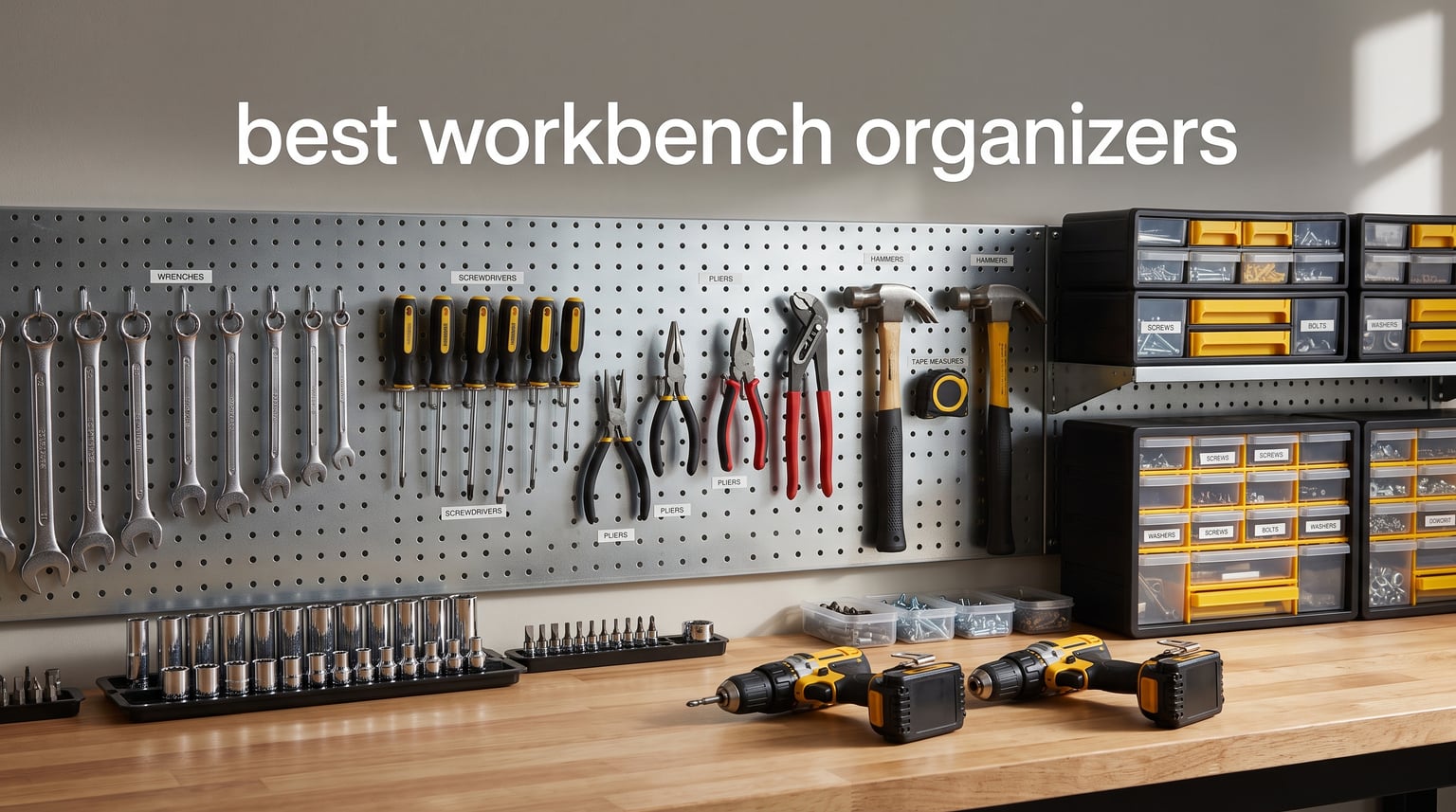 best workbench organizers