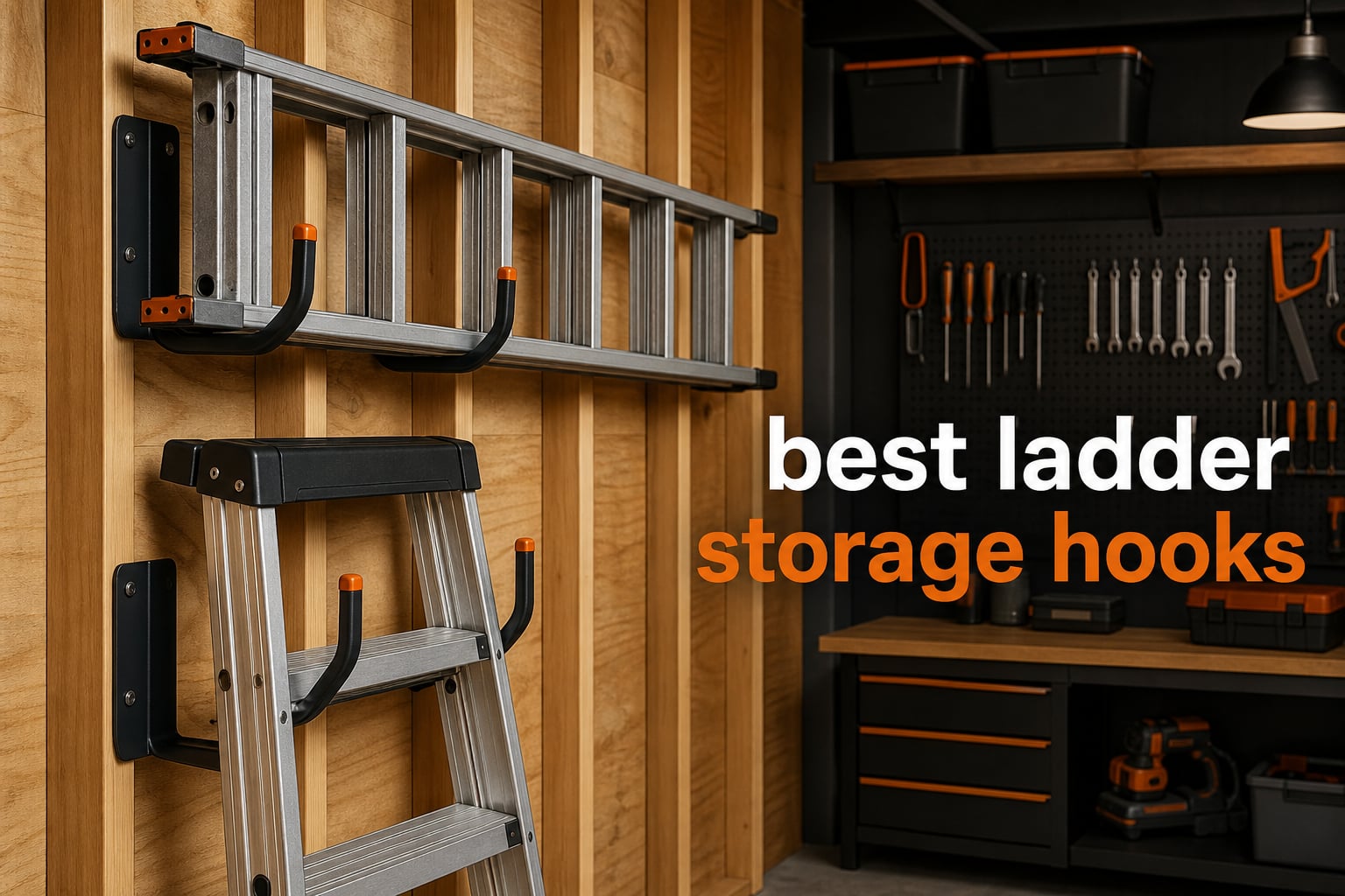 best ladder storage hooks