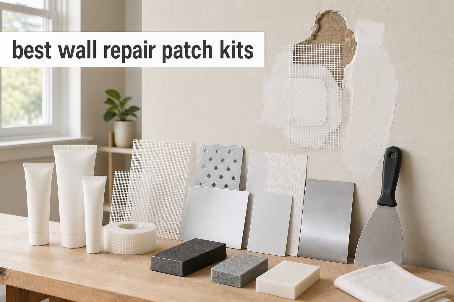 best wall repair patch kits