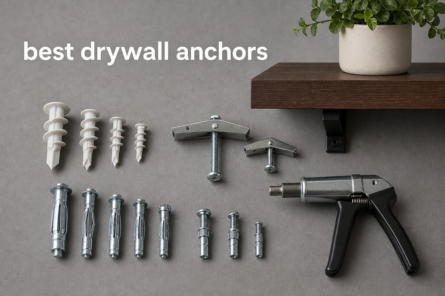 best drywall anchors